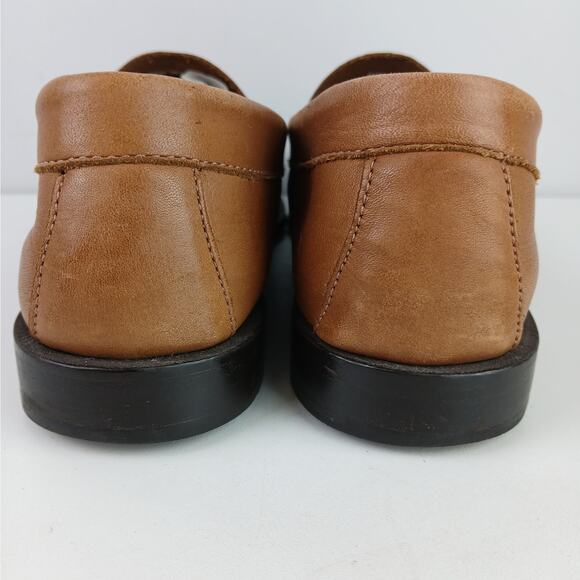 G. H. Bass & Co VTG Men's SZ 9 1/2 D Supple Leather Penny Loafers 0016 2908 261 - Picture 4 of 9